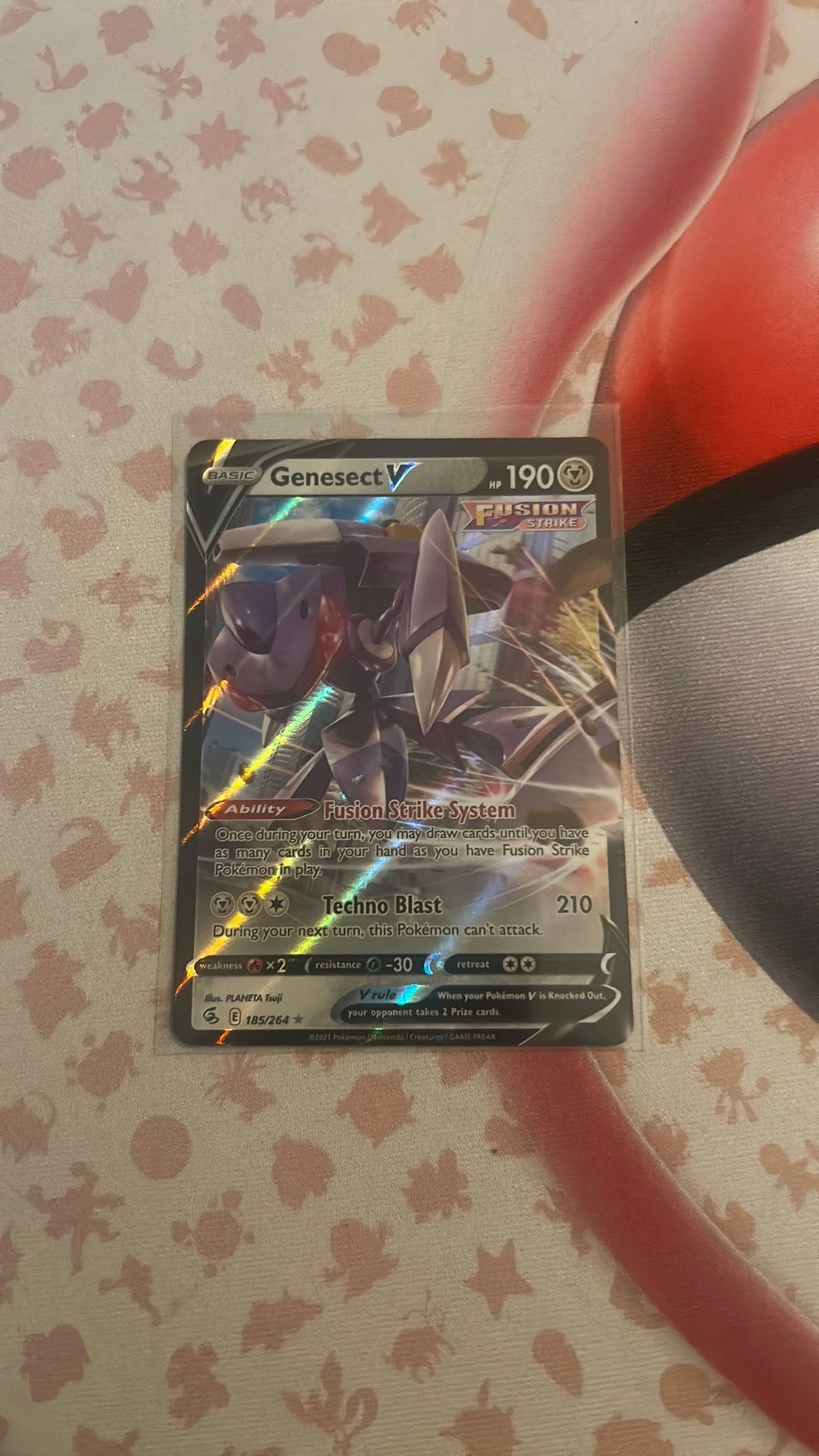 Genesect V Fusion Strike, Ophalen of Verzenden, Zo goed als nieuw