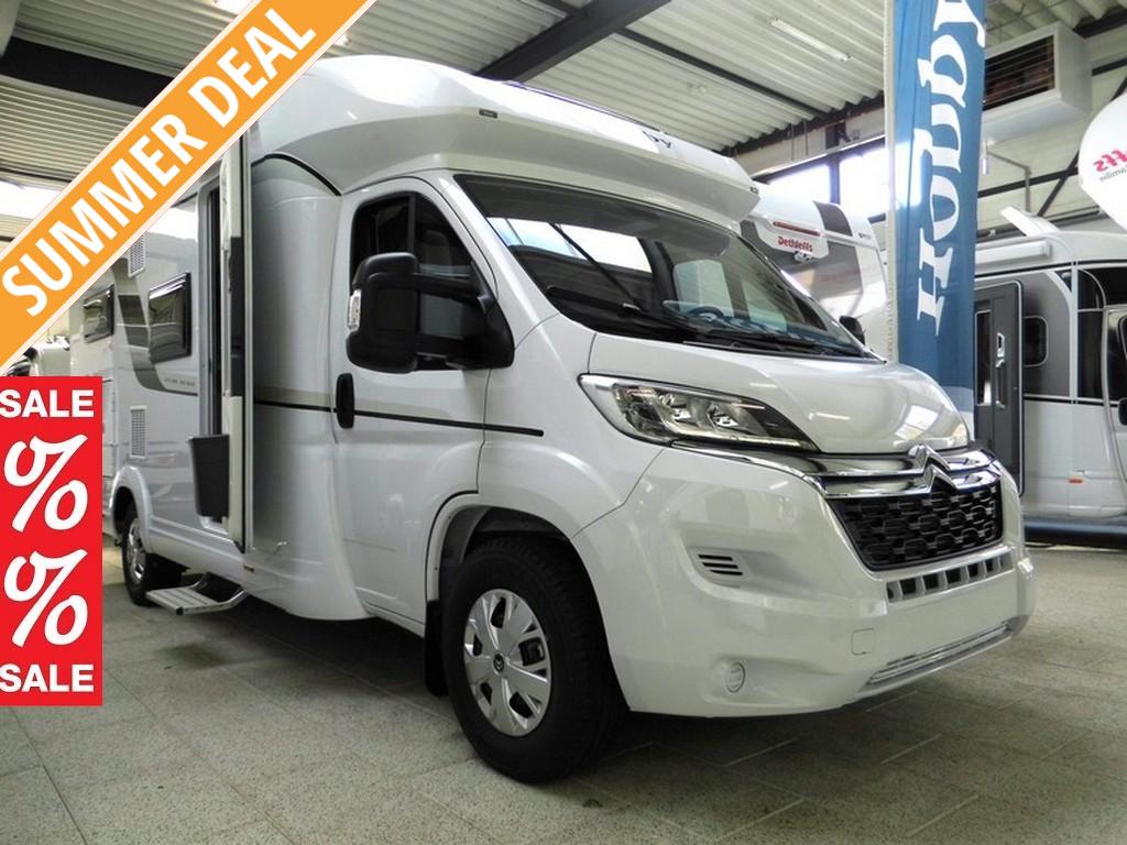 Hobby Optima Ontour 65 GE 25522,= VOORDEEL ALL INCL.RIJKLAA, Caravans en Kamperen, Campers, tot en met 4, Half-integraal, Hobby