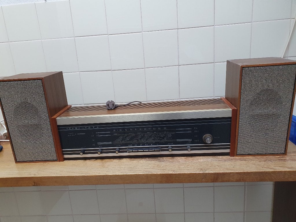 vintage Loewe Opta Radio, Ophalen, Gebruikt, Radio