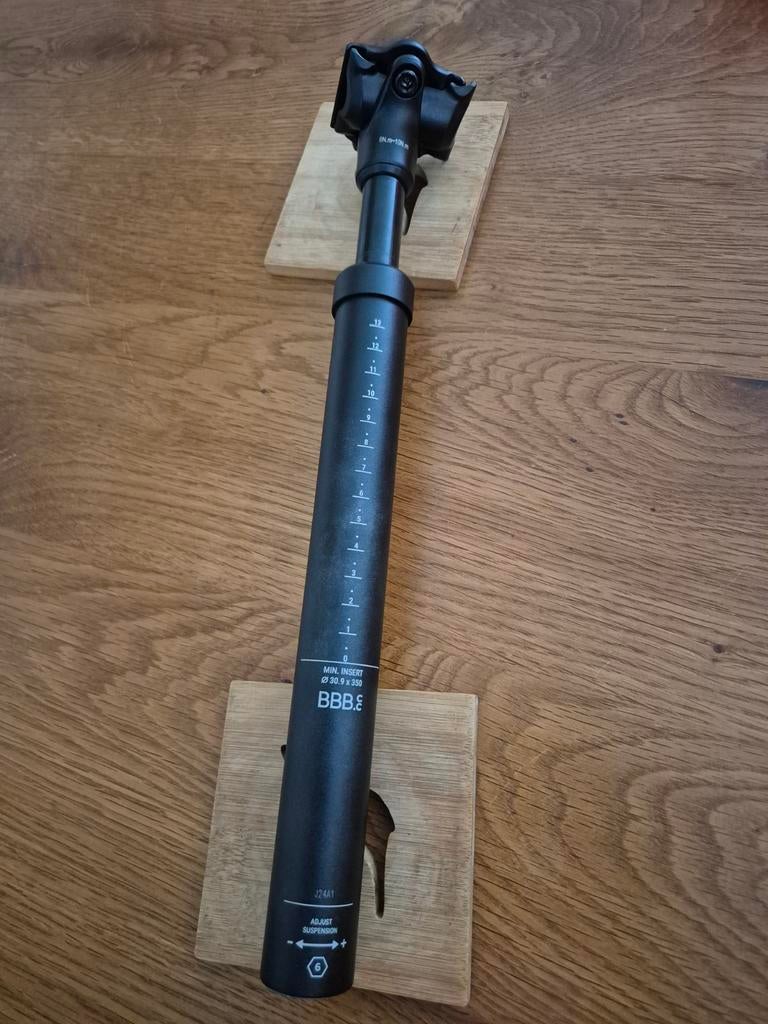 BBB Verende Zadelpen 30.9 x 350 mm, Elektrische fiets, Overige typen, Ophalen of Verzenden, Zo goed als nieuw
