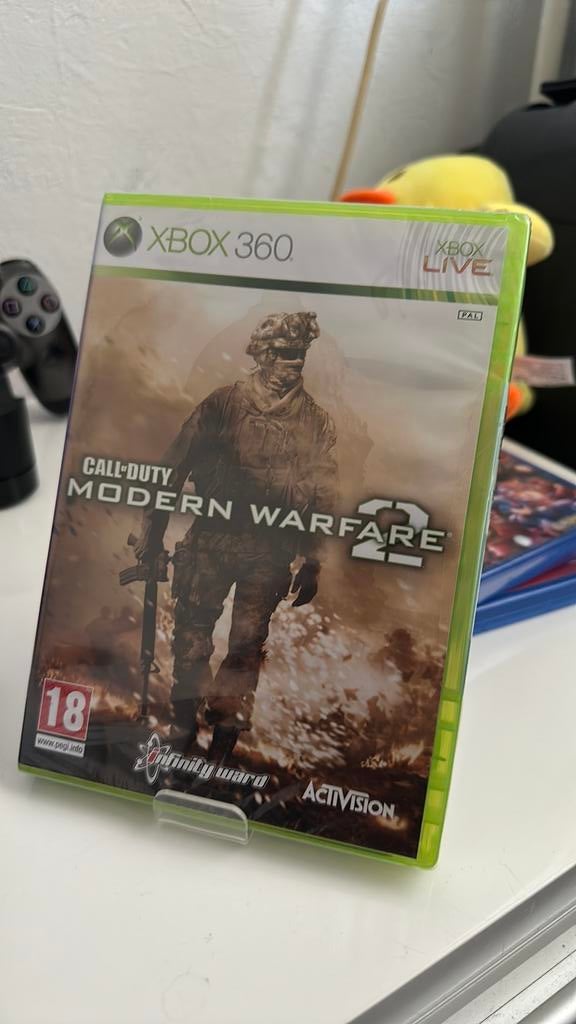 Xbox 360 Call OF Duty Modern Warfare 2 (Geseald), Spelcomputers en Games, Games | Xbox 360, Ophalen, Vanaf 18 jaar, Shooter, Zo goed als nieuw