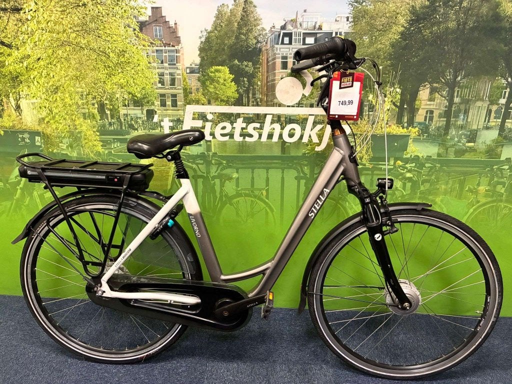 Fietshokje Raaks: Stella Livorno Elektrische Damesfiets, Niet ingevuld, Ophalen of Verzenden, Zo goed als nieuw, 51 tot 55 cm