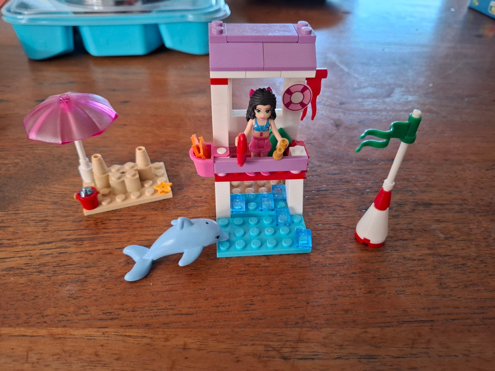 Lego Friends Dolfijn Rots 41028, Gebruikt, Lego, Friends, Ophalen of Verzenden