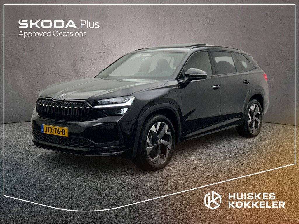Skoda Kodiaq Sportline Business 1.5 TSI PHEV 204pk DSG Autom, Auto's, Skoda, Bedrijf, Te koop, Kodiaq, ABS, Achteruitrijcamera