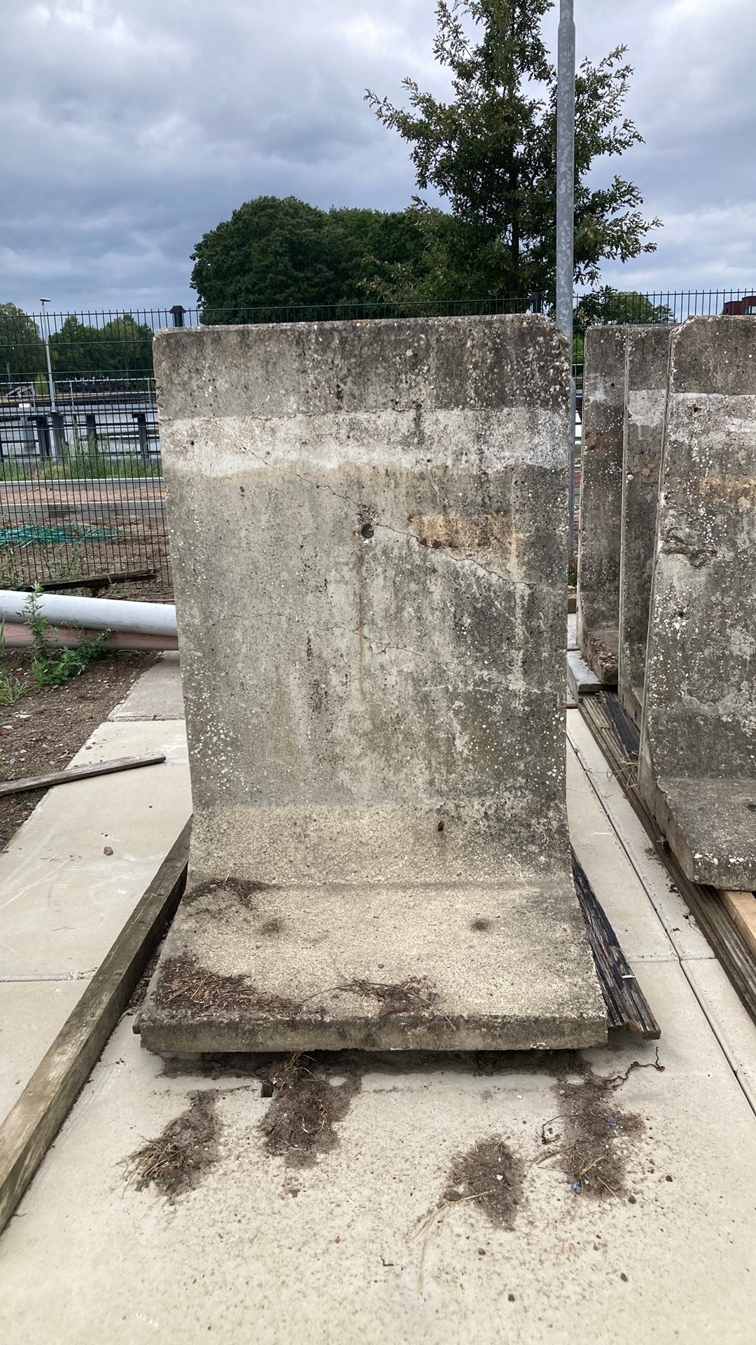 Betonnen Keerwanden , gratis., Tuin en Terras, Ophalen, Gebruikt, Beton, Overige typen