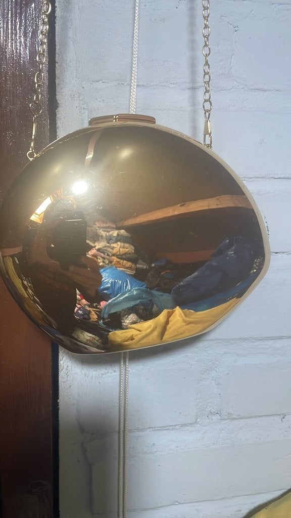 NIEUW: Goud Metallic Hardcase Avondtas / Clutch, Ophalen of Verzenden, Nieuw, Overige kleuren