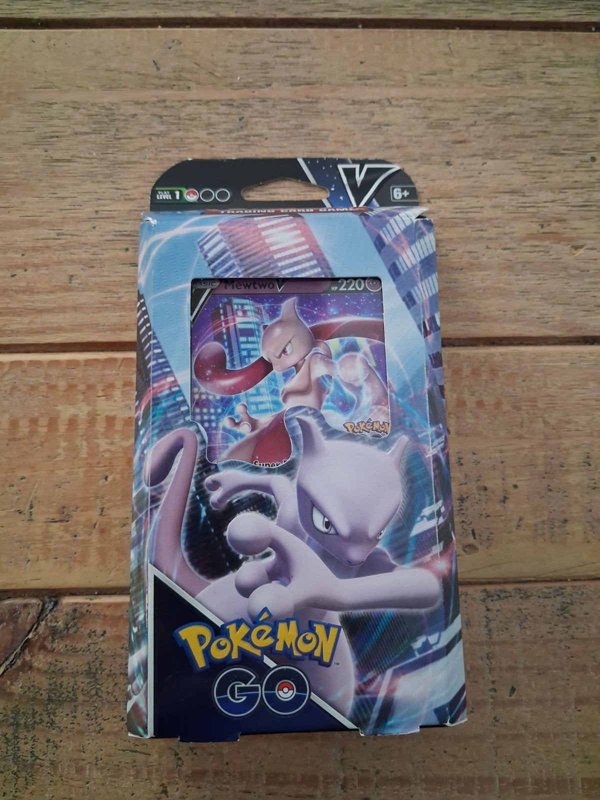 pokemon Go mewtwo deck, Ophalen of Verzenden, Nieuw, Speeldeck, Foil
