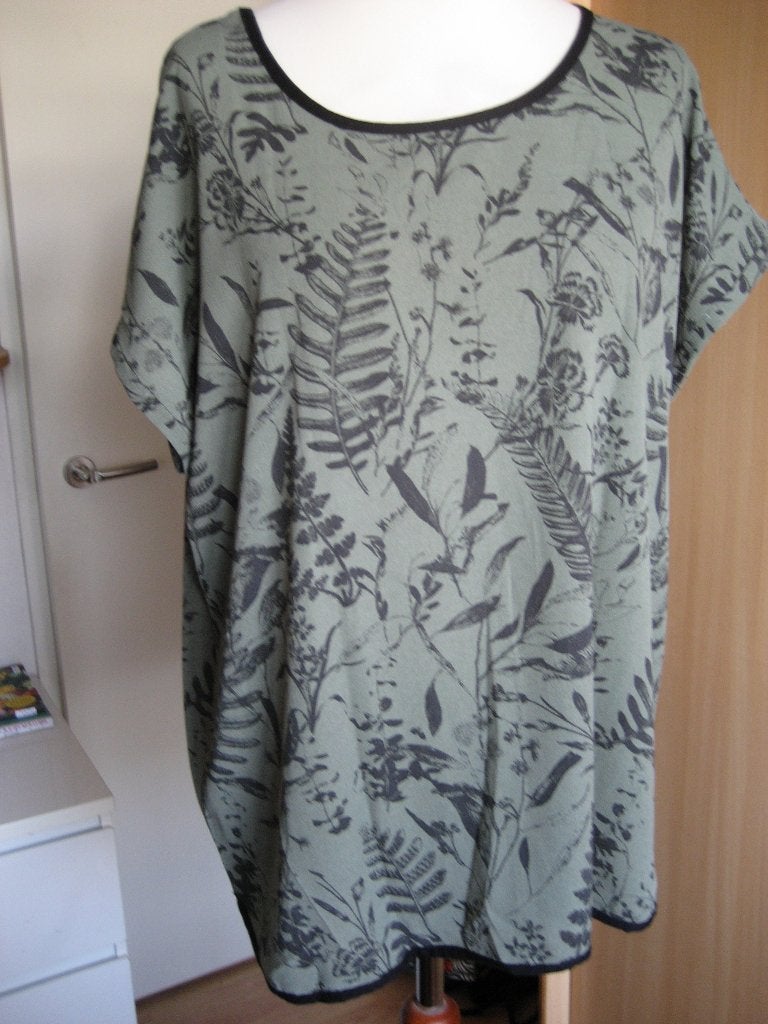 shirt maat 46 groen zwart Great Looks, Zwart, Maat 46/48 (XL) of groter, Ophalen of Verzenden, Zo goed als nieuw