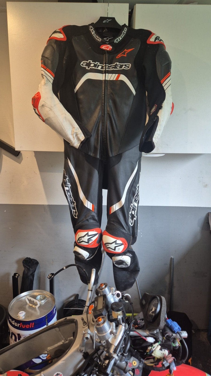 Alpinestars GP Tech V4 1PC Raceoverall - Maat 48, Ophalen of Verzenden