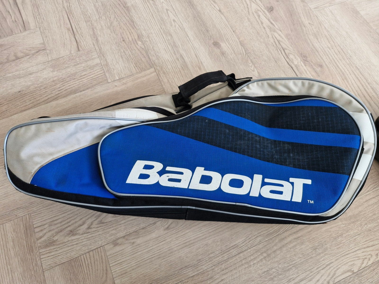 Babolat Tennistas - Blauw/Grijs Racket Cover, Sport en Fitness, L2, Gebruikt, Ophalen of Verzenden, Tas