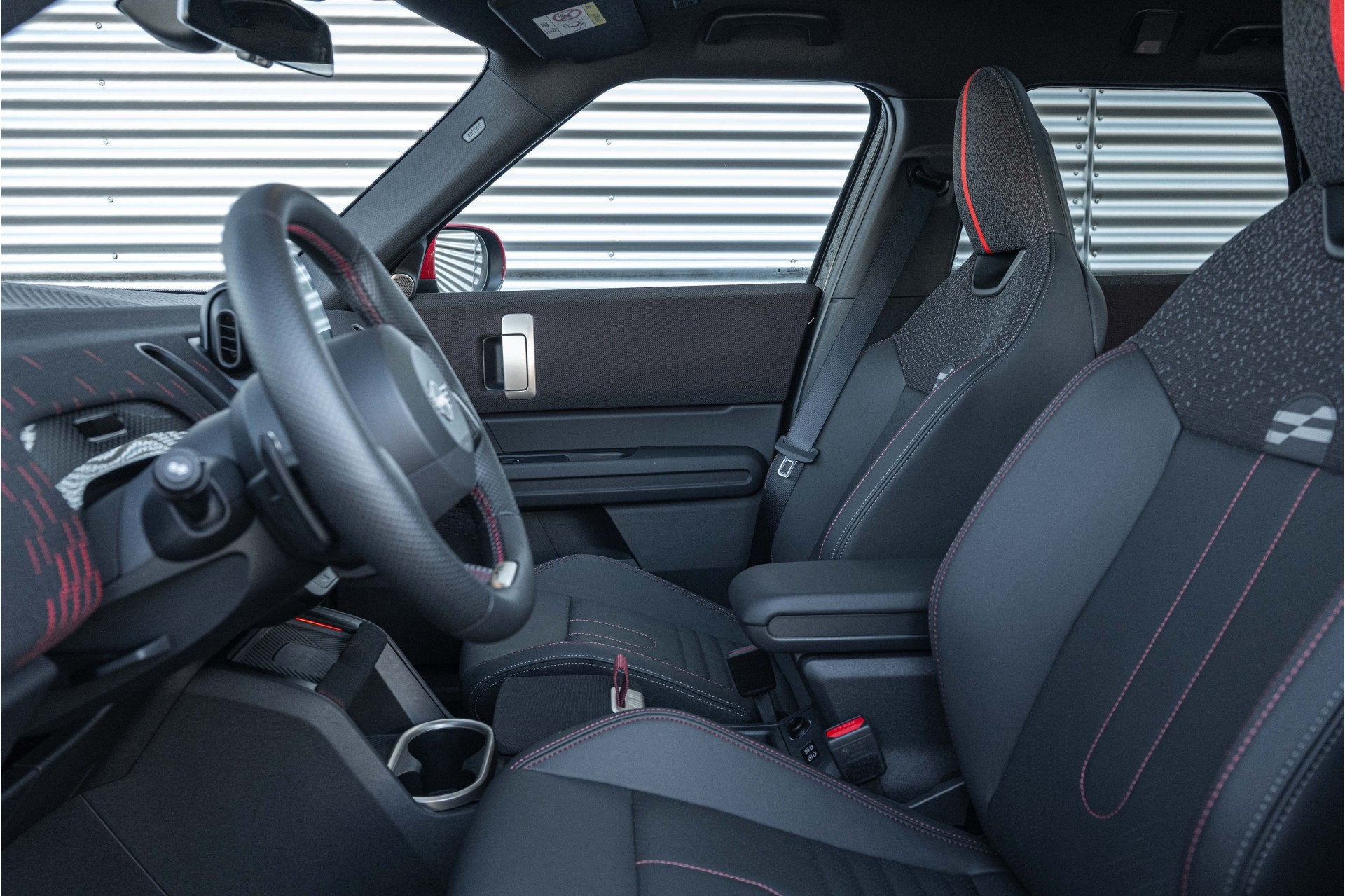 MINI Countryman JCW ALL4 Automaat / Pakket XL / Pakket XL /, Auto's, Gebruikt, Met garantie (alle), Leder en Stof, Zwart