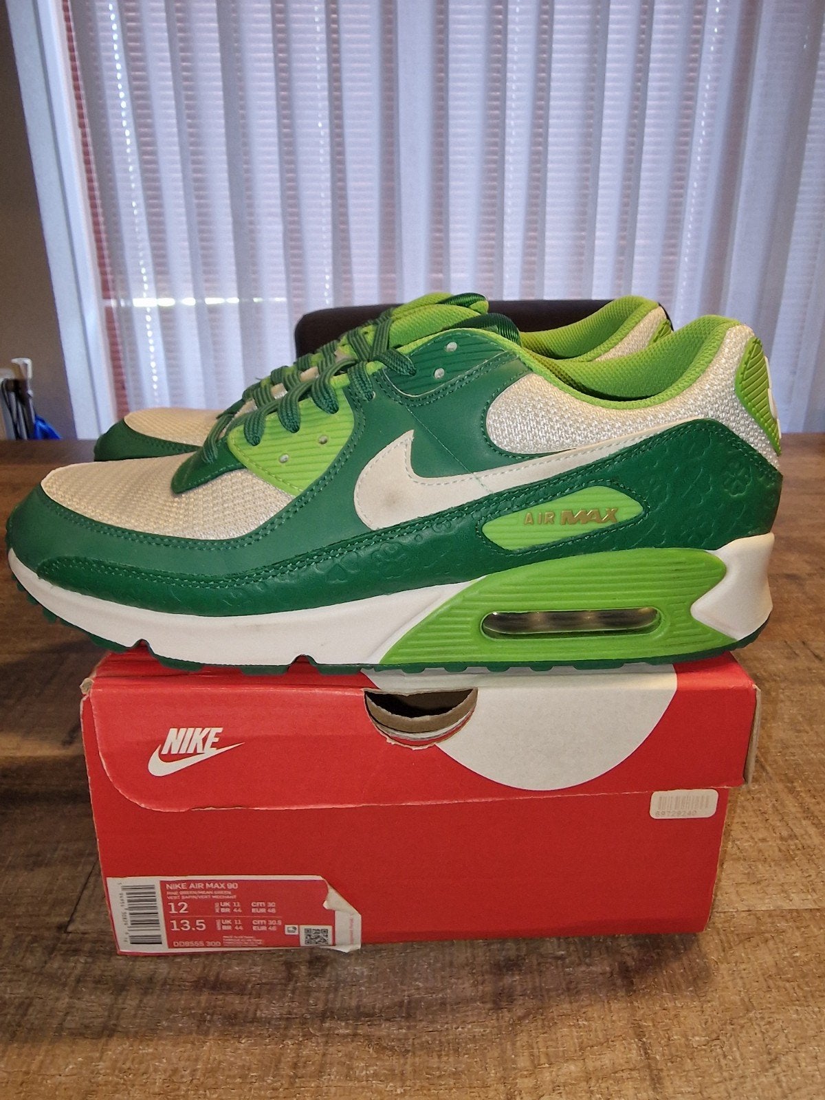 Nike Air Max 90 St. Patrick's Day Groen Heren Sneakers, Ophalen of Verzenden