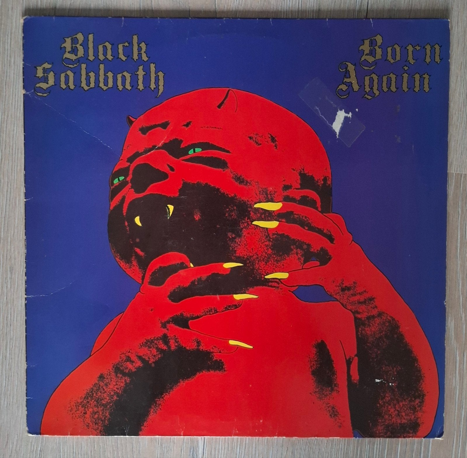 Black Sabbath - Born Again LP (1983) - Hard Rock Vinyl, Ophalen of Verzenden, Gebruikt, 12 inch, LP