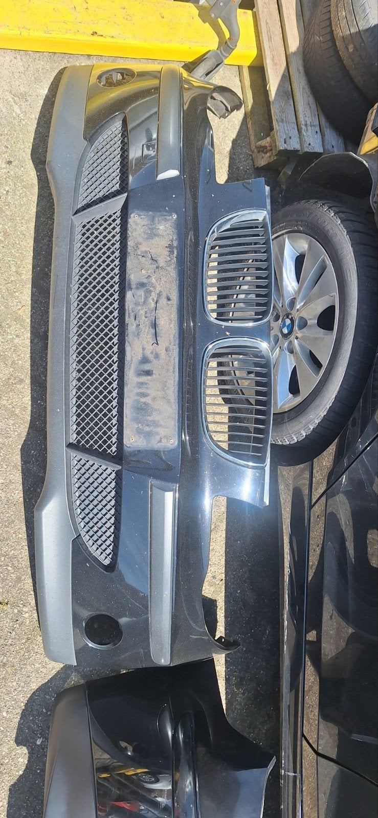 BMW 1 Serie Voor- en Achterbumper - 2008 - Black Sapphire, Ophalen of Verzenden