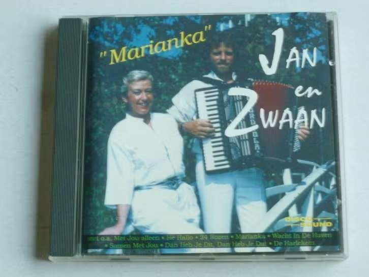 CD Jan & Zwaan – Marianka , DSCD 92013, Ophalen of Verzenden, Zo goed als nieuw, Levenslied of Smartlap, Album