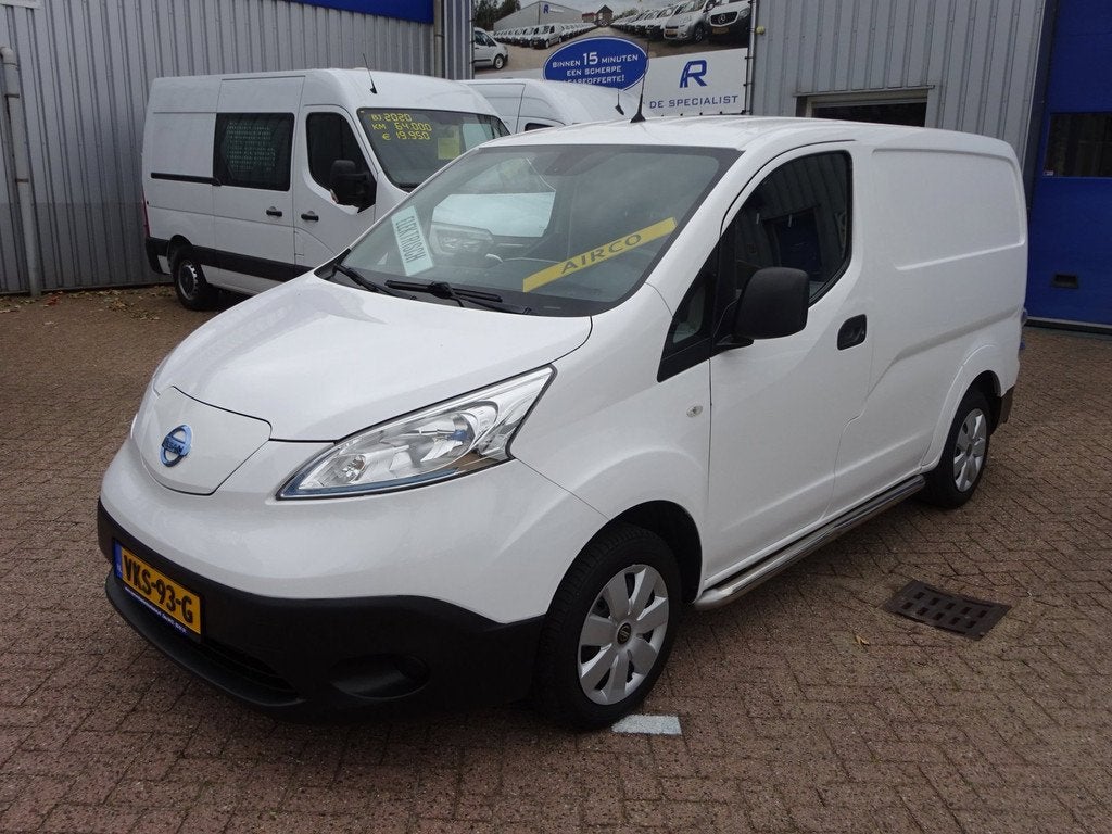 Nissan E-NV200 Business 40 kWh 2.ZERO S.O.H 90% ( Grotere ac, Automatische klimaatregeling, Gebruikt, Zwart, Wit