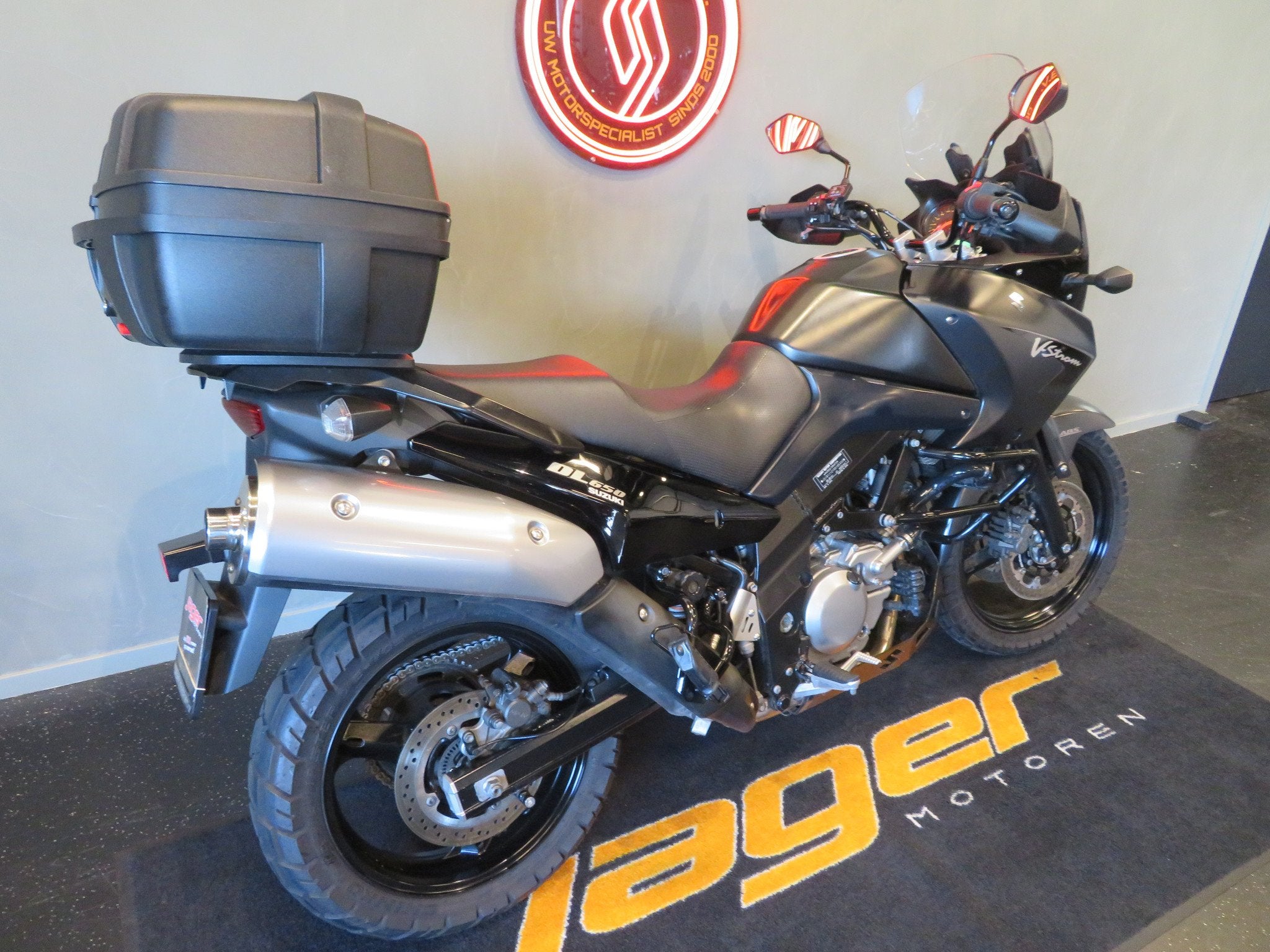Suzuki DL 650 V-STROM BLACK RHINO TOP! (bj 2007), Bedrijf, Toermotor
