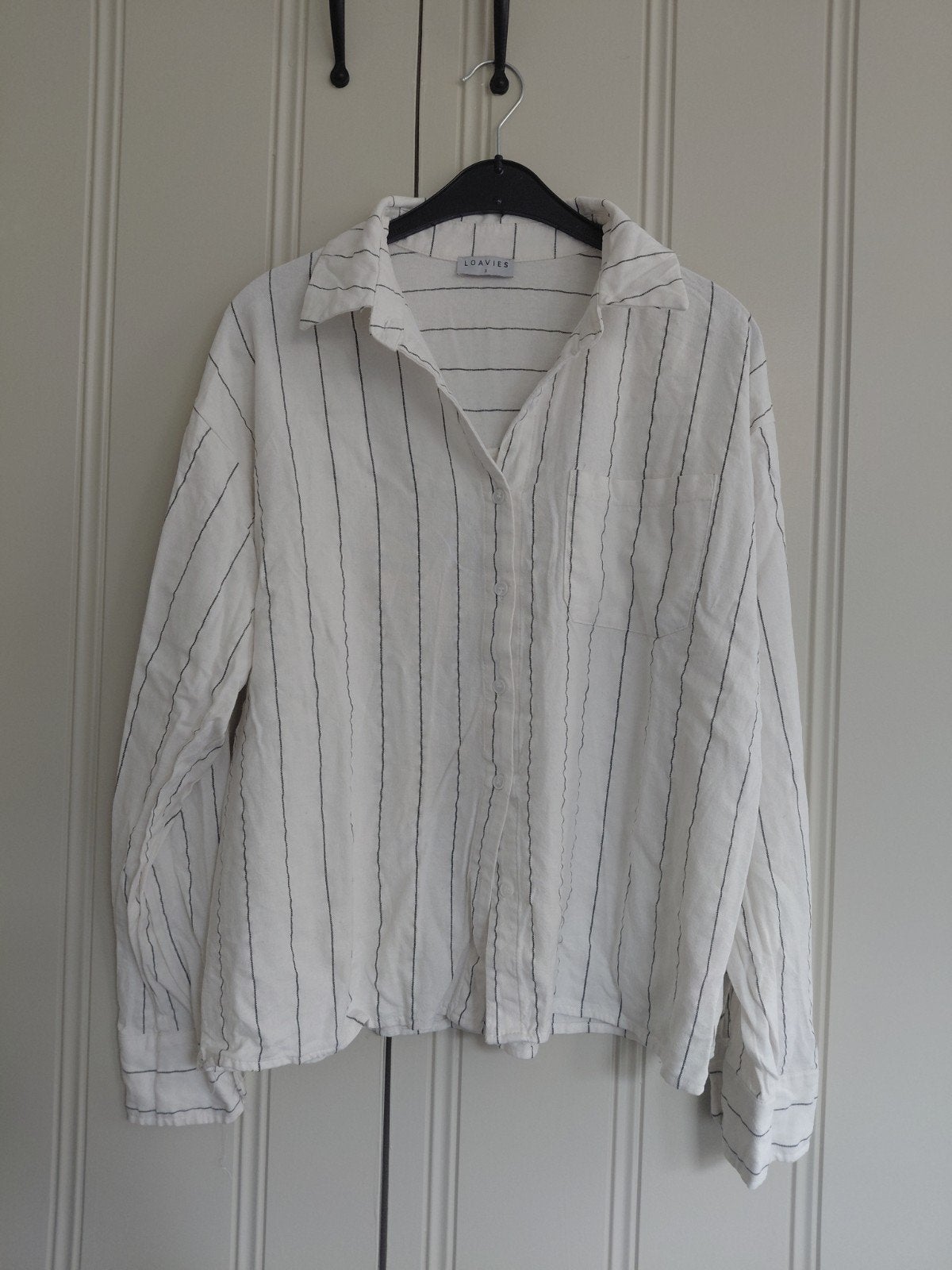 LOAVIES wit linnen blouse s, Wit, Ophalen of Verzenden, Maat 36 (S), Loavies