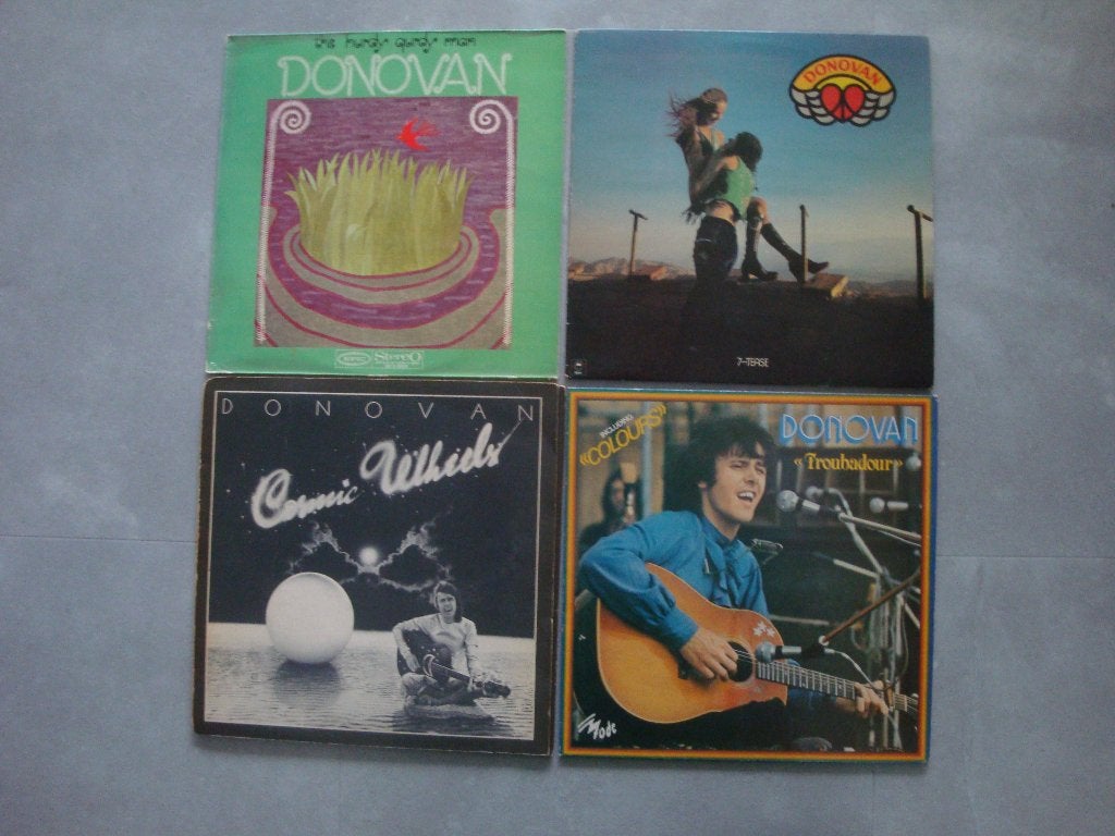 Donovan 4 vinyl albums-, LP, Singer-songwriter, Gebruikt, Ophalen of Verzenden