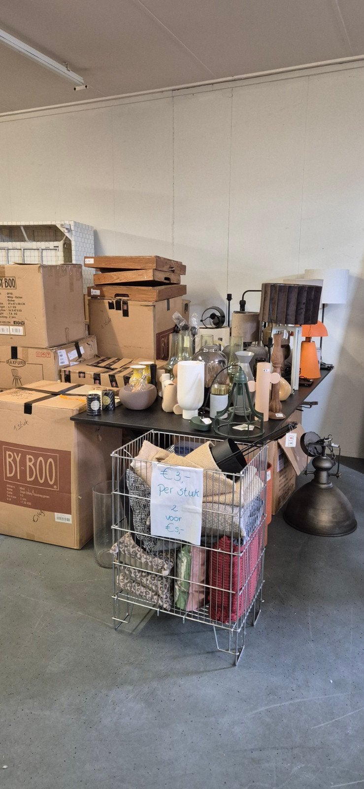 Grote partij nieuwe woonaccessoires – faillissementsverkoop, Ophalen, ., Budget home store, intratuin enz, Nieuw