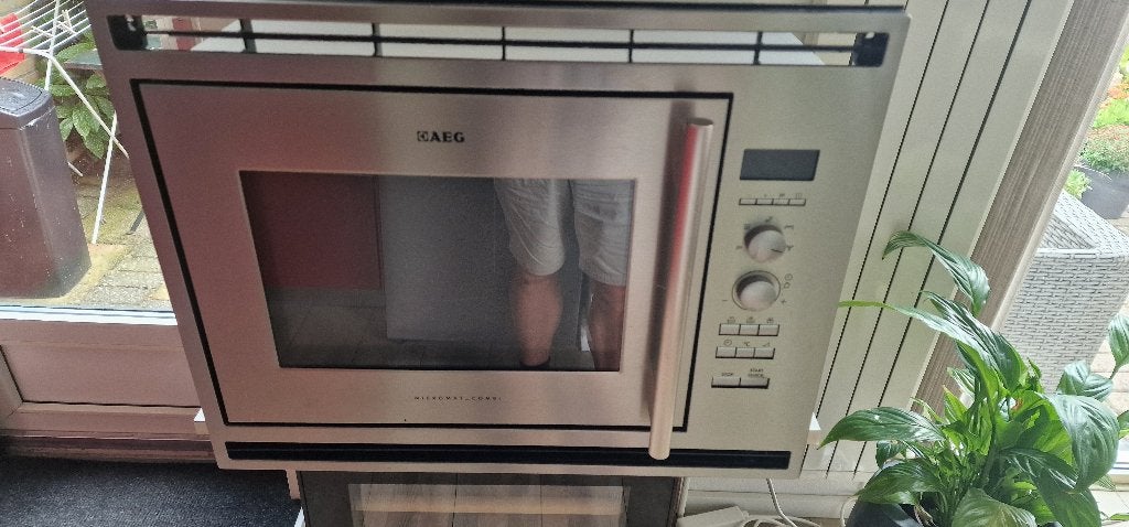 Inbouwoven, Witgoed en Apparatuur, Ophalen, 45 tot 50 cm, Gebruikt, Oven met grill