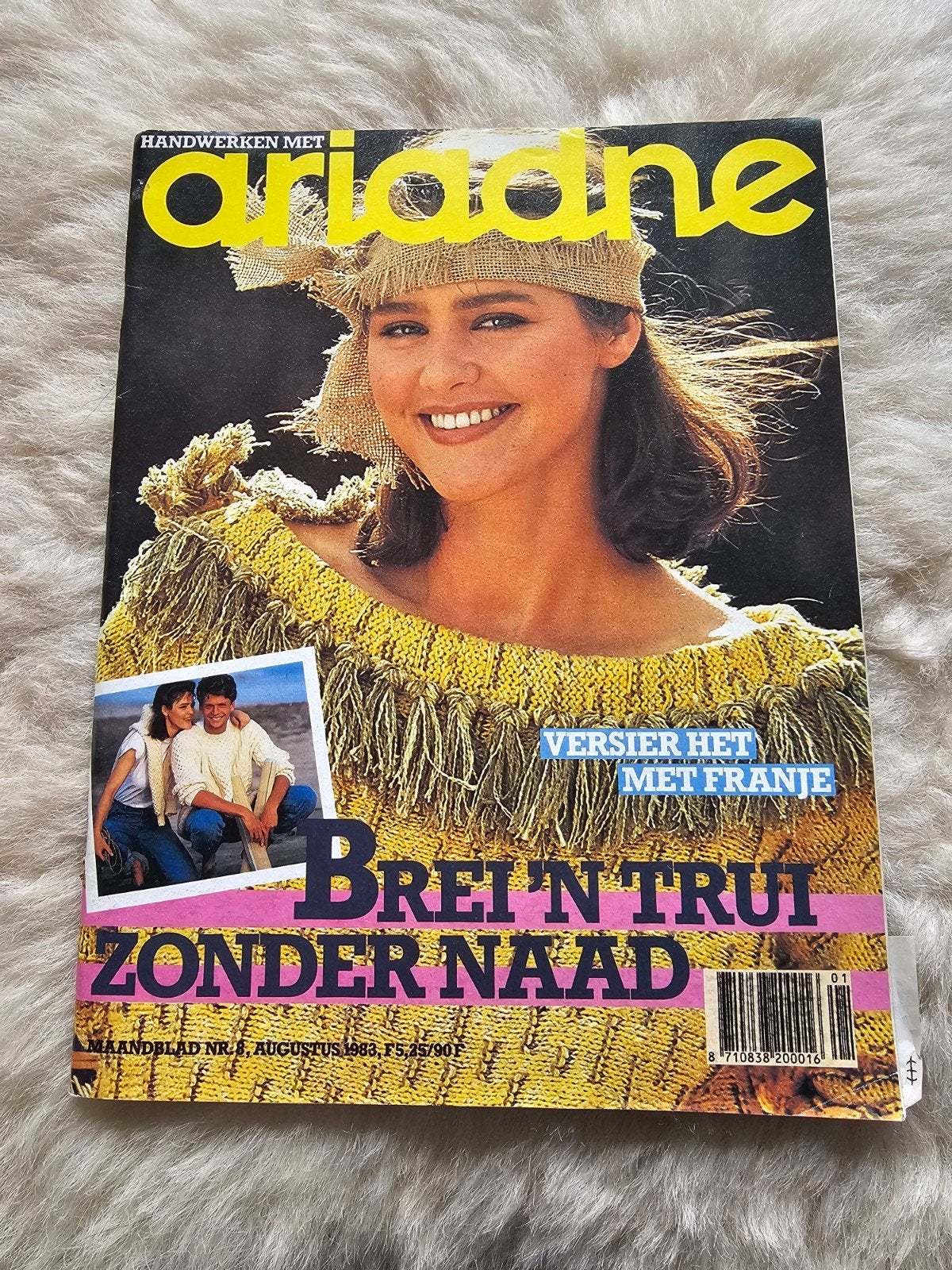 Vintage handwerk tijdschrift Ariadne Nr 8. 1983, Ophalen of Verzenden, Gelezen, Damesbladen