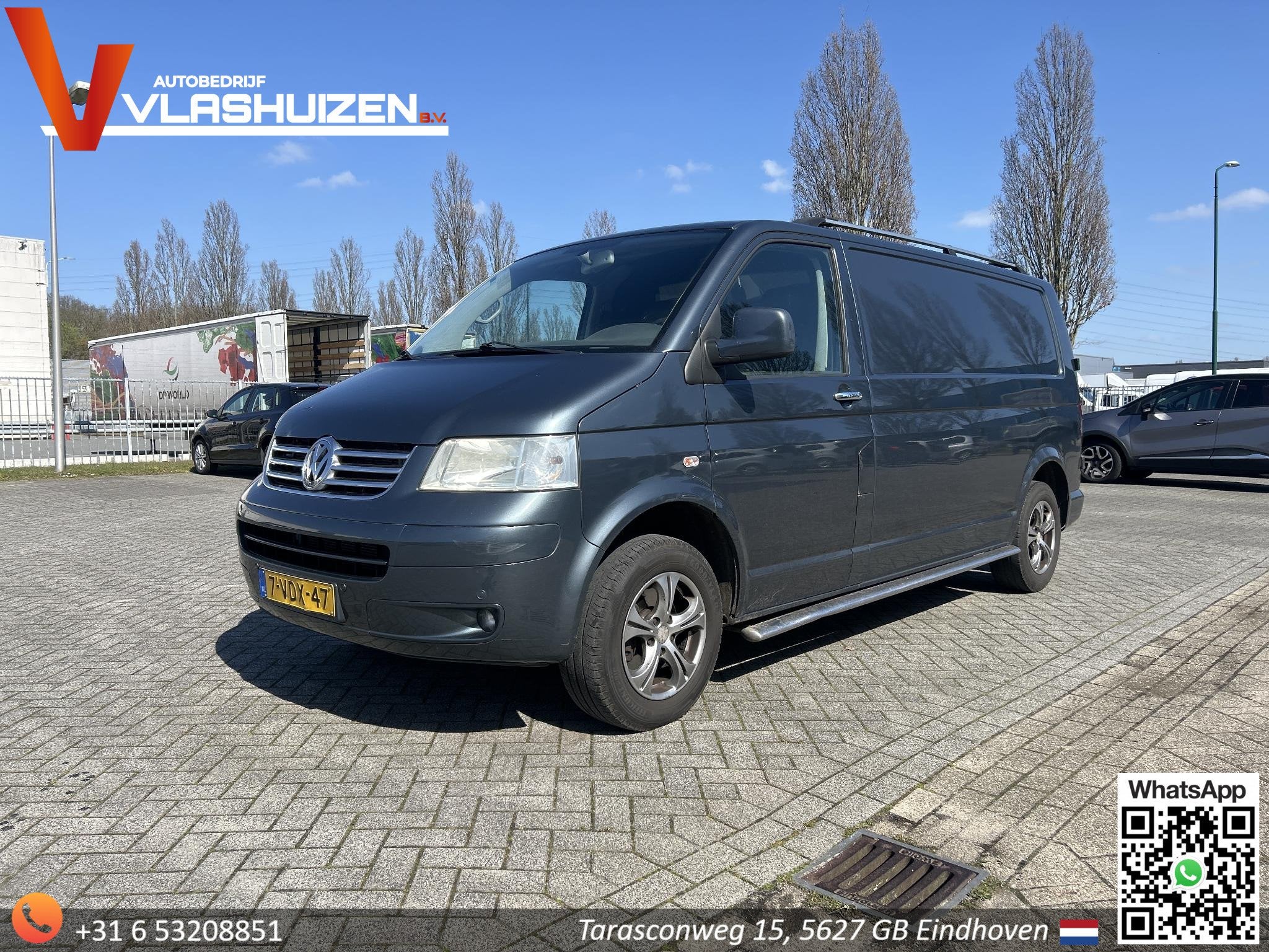 Volkswagen Transporter 2.5 TDI 340 MHD | € 3.750,- NETTO!, Auto's, Stof, Gebruikt, Zwart, Volkswagen
