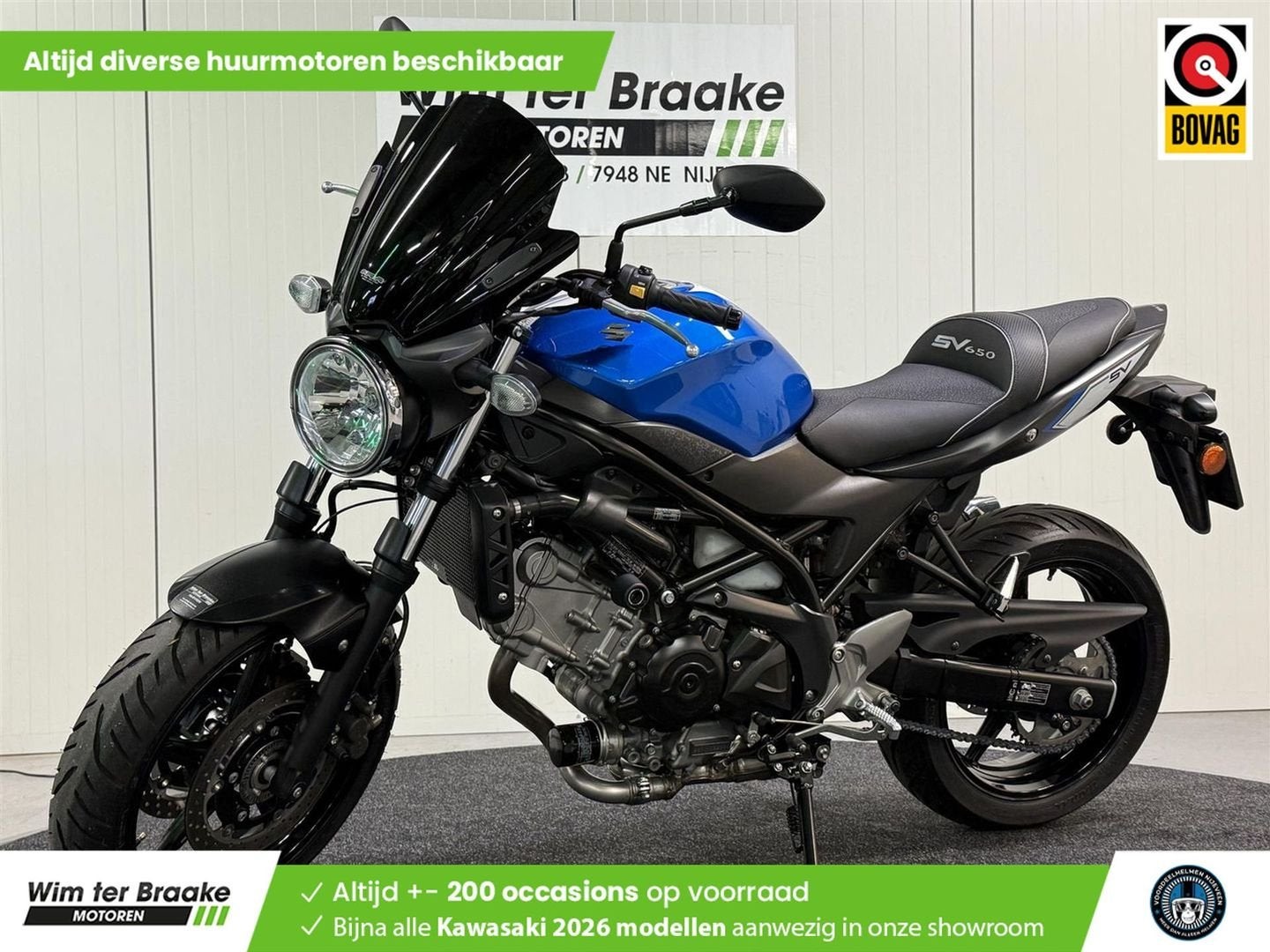 Suzuki SV 650 N ABS (bj 2016), Motoren, Motoren | Suzuki, Motorrijbewijs A, Bedrijf, Onbekend, Meer dan 35 kW