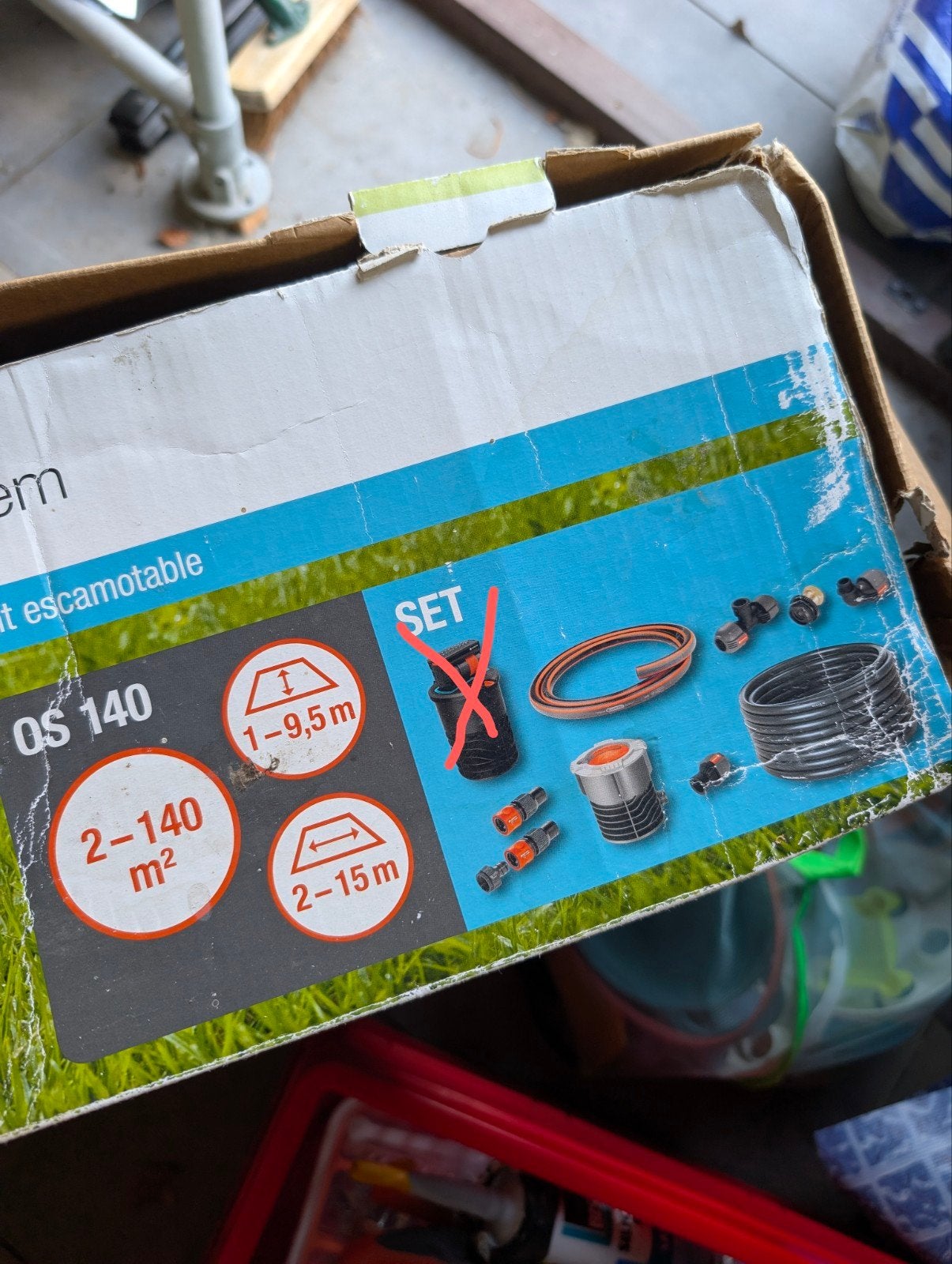 Gardena OS 140 Zwenksproeier - Nieuw (zonder sprinkler), Ophalen of Verzenden