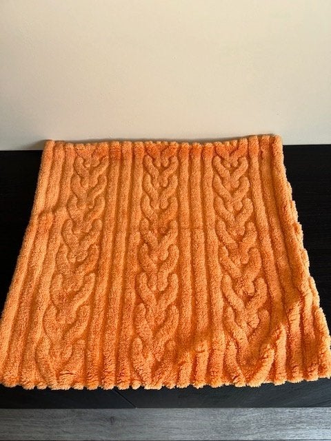 Leuke oranje sierkussensloopjes 45x45 cm, Ophalen of Verzenden, Zo goed als nieuw, Oranje, Vierkant