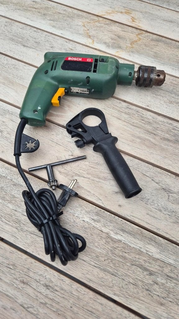 Bosch Boormachine, Ophalen of Verzenden, Gebruikt, 400 tot 600 watt, Boormachine
