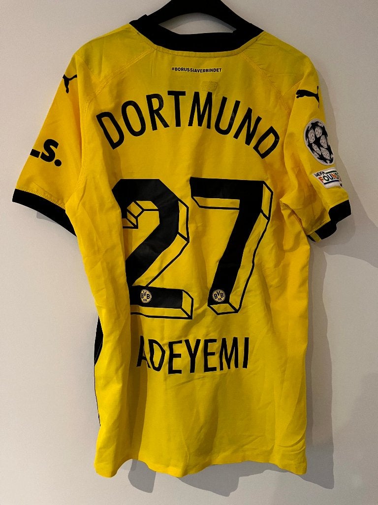 Borussia Dortmund 2023 Shirt Puma Adeyemi Size S BVB, Verzenden, Nieuw, Buitenlandse clubs, Shirt