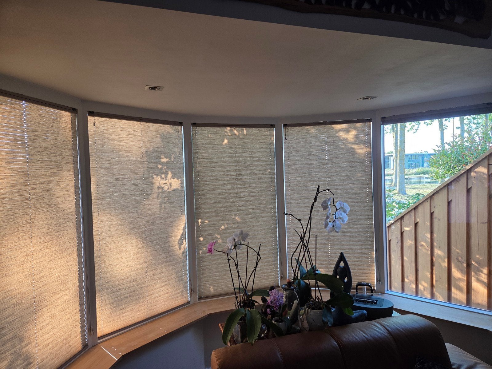 Luxaflex Plisségordijn Top Down/Bottom Up - B75xH149cm, Ophalen, Gebruikt, Beige, 75 cm