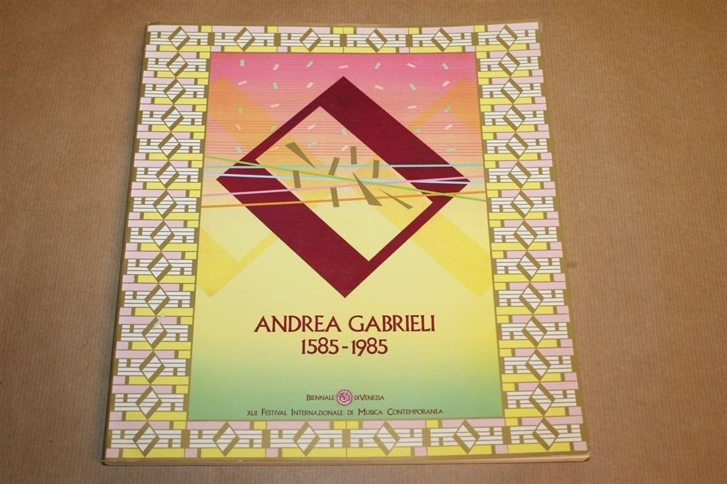 Andrea Gabrieli 1585-1985 — Venetiaanse Renaissancemuziek, Ophalen of Verzenden, Gelezen, Artiest