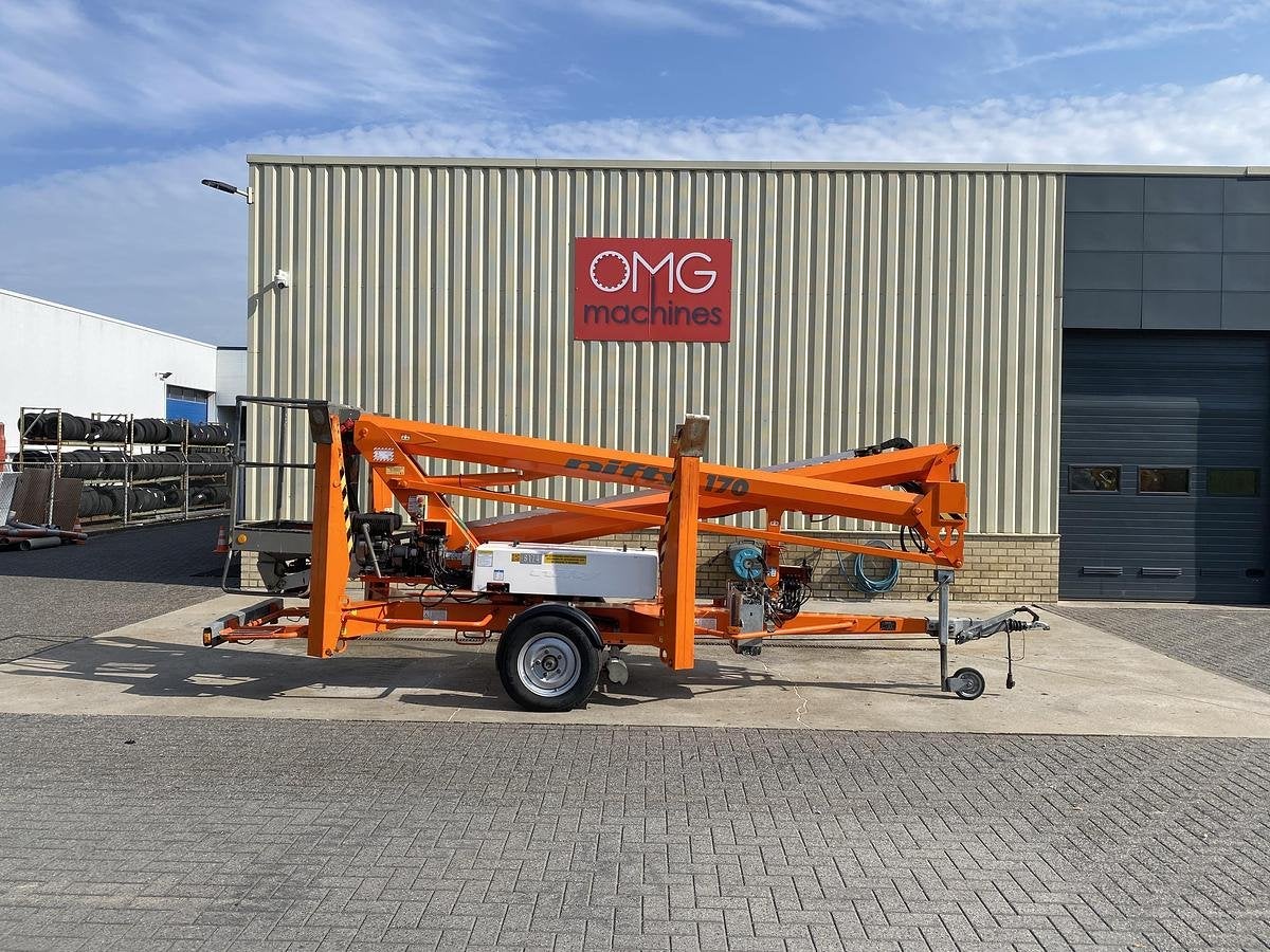 2016 Niftylift 170 HDET, Aanhanger hoogwerker, 17 meter