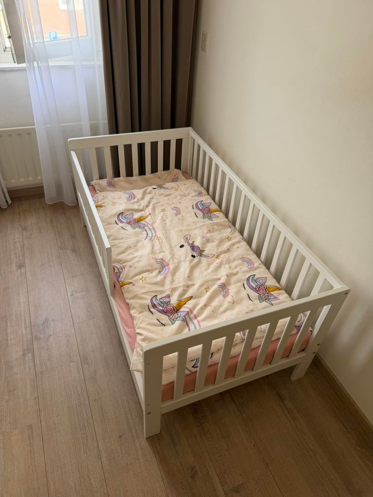 Petit Amelie bed 140x70, Ophalen, 70 tot 85 cm, 140 tot 160 cm, Zo goed als nieuw