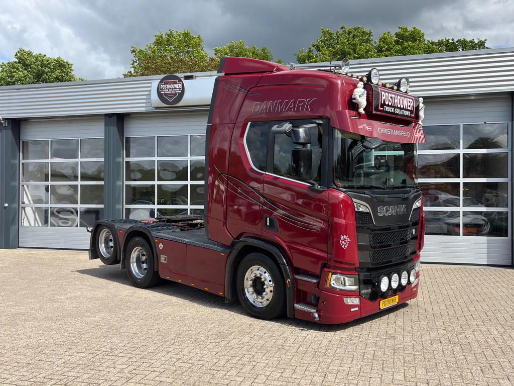 Scania R650 V8 NGS Full Air, Full Options! (bj 2020), Auto's, Vrachtwagens, Automaat, Euro 6, Scania, Leder