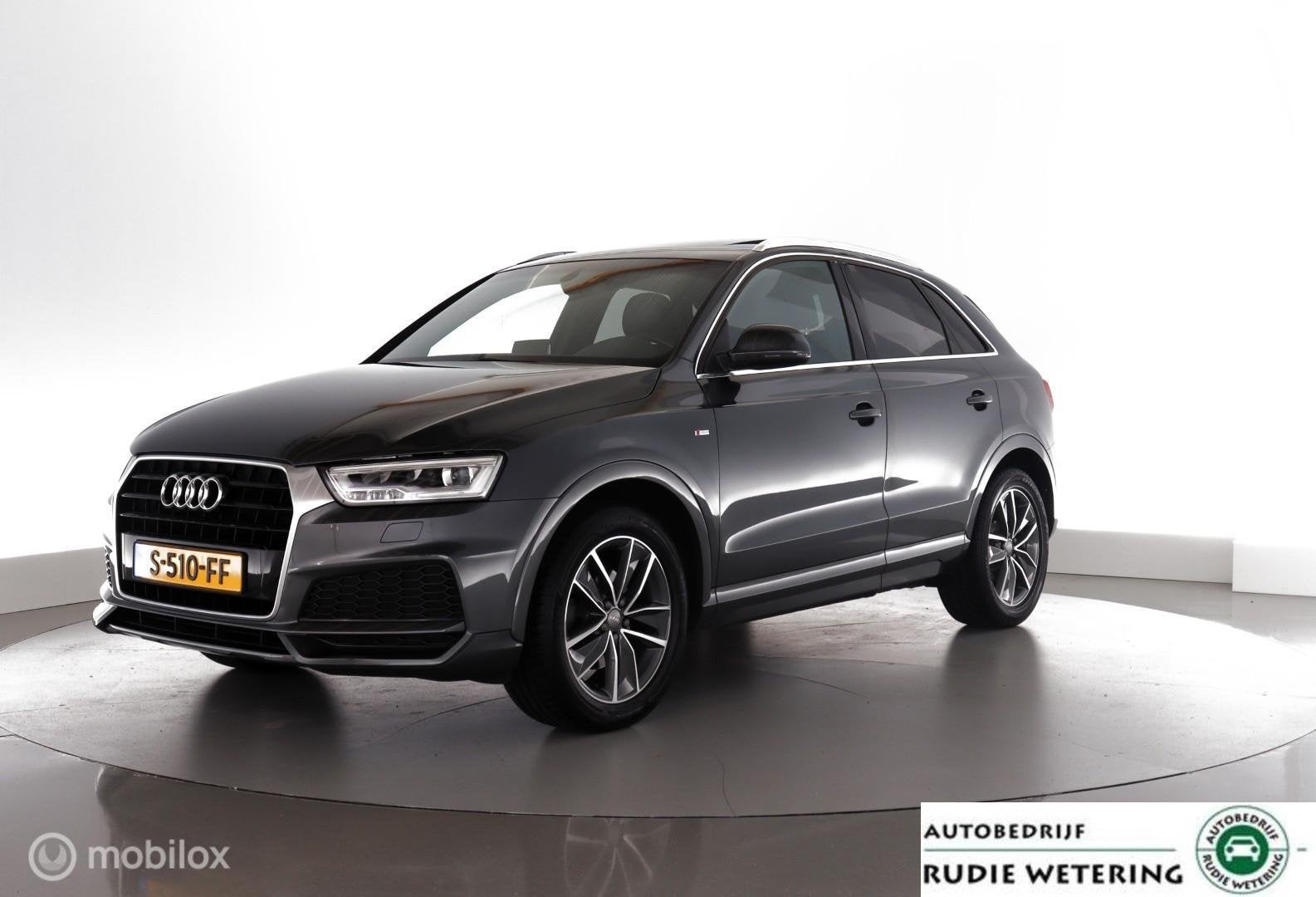Audi Q3 1.4 TFSI CoD Sport S Line Edition trekhaak|pano|keyl, 1380 kg, 4 cilinders, SUV of Terreinwagen, 17 km/l