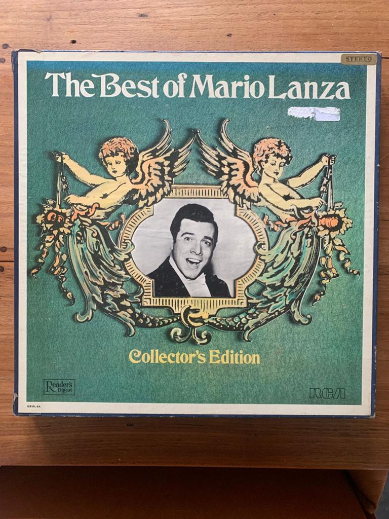 Verzamelbox lp’s Mario Lanza, Overige formaten, Overige typen, Ophalen of Verzenden, Zo goed als nieuw