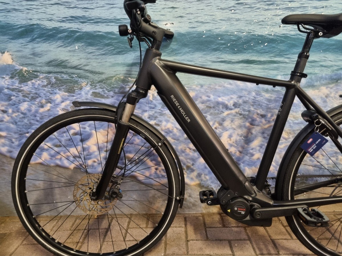 Foto 5 van Riese & Müller Roadster Vario, riem, Bosch cx middenmotor