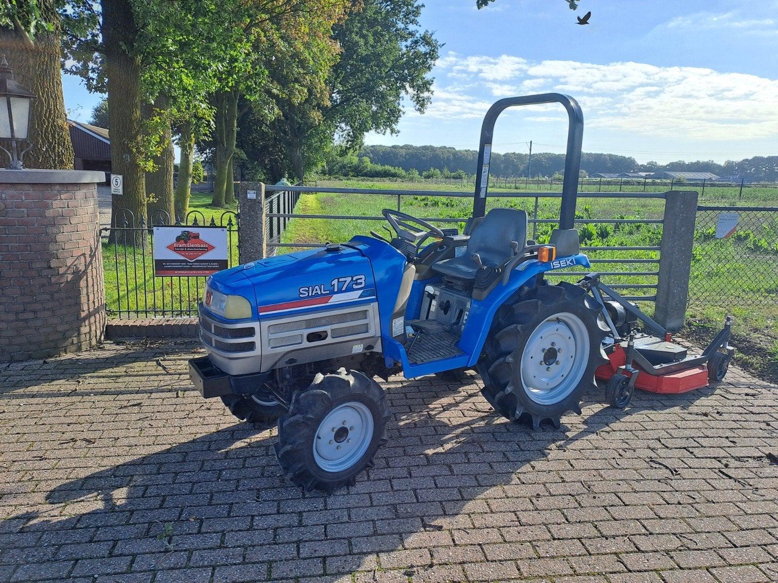 Iseki sial 173 met maaidek, Gebruikt, Meer dan 10000, Tot 80 Pk, Ophalen