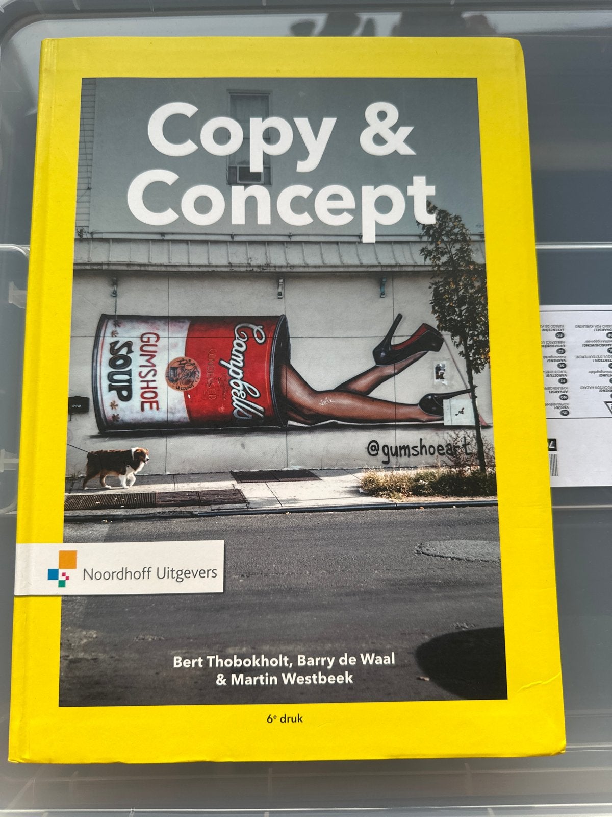 Copy & Concept - 6e druk - Bert Thobokholt e.a., Ophalen of Verzenden, Gamma, Zo goed als nieuw, HBO