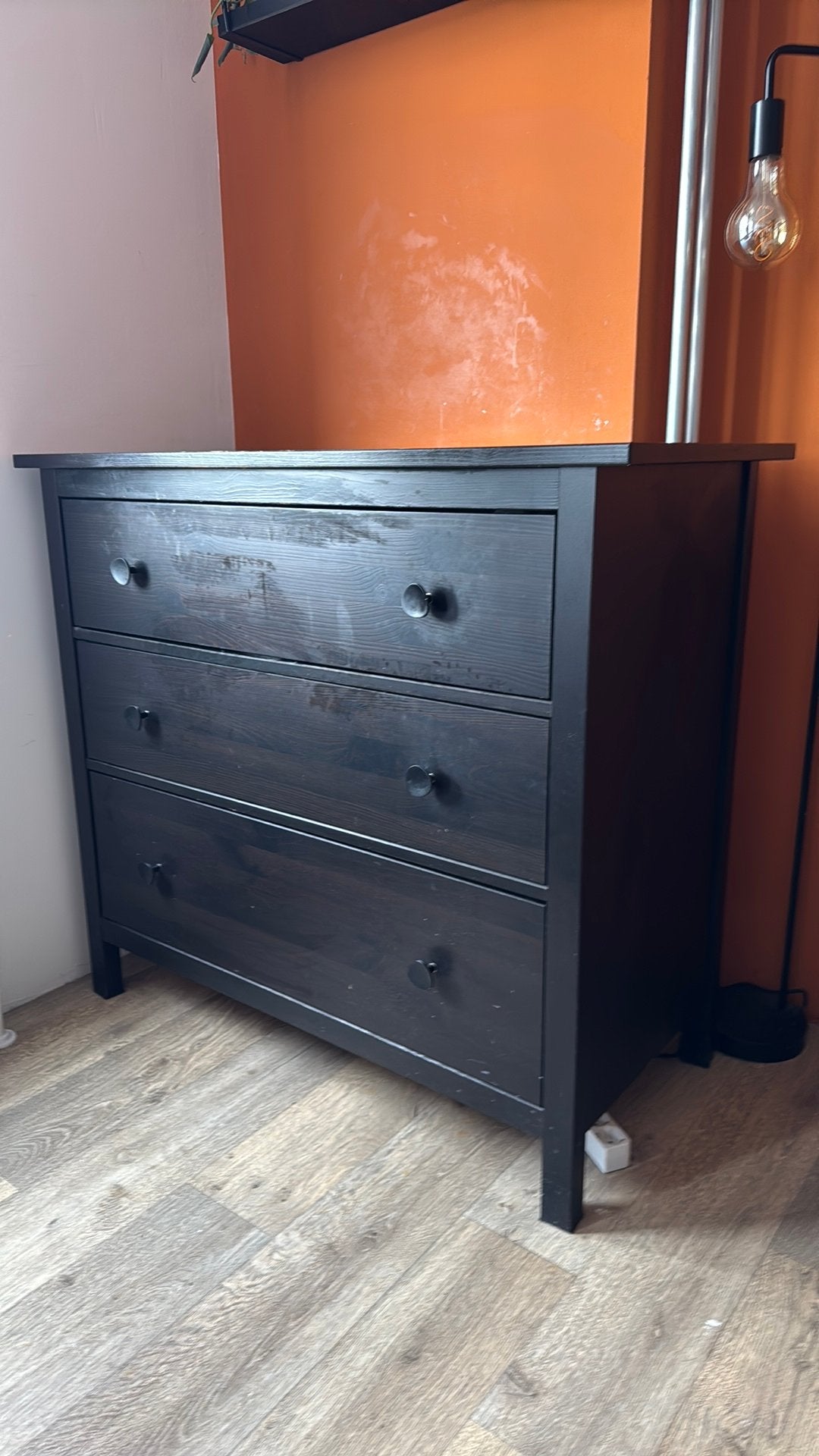 Hemnes ladekast, Huis en Inrichting, Kasten | Ladekasten, Ophalen, Gebruikt, 5 laden of meer, Minder dan 100 cm