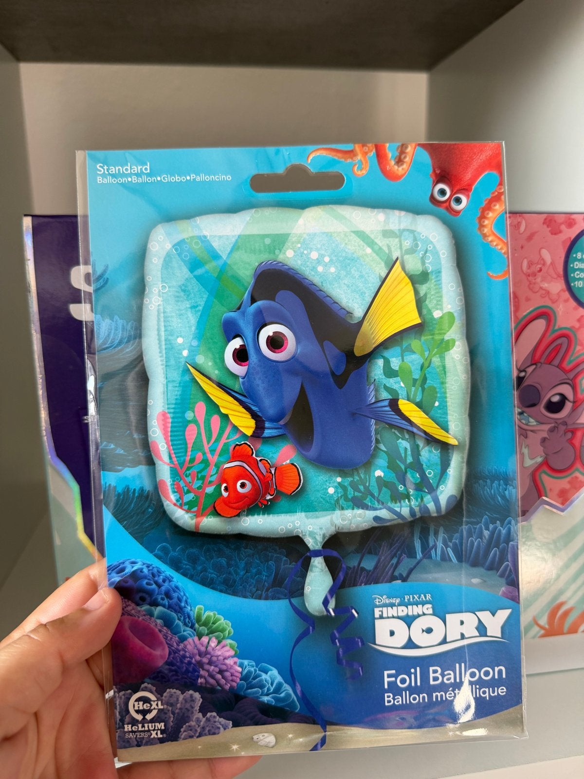 Nieuwe Finding Dory Folieballon - Feestversiering, Ophalen of Verzenden, Nieuw, Versiering, Film of Tv