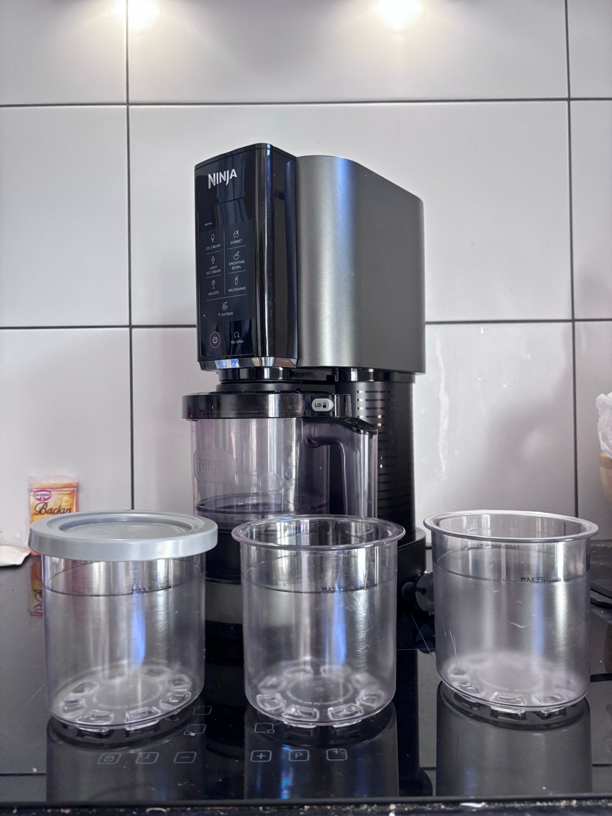 Ninja Creami NC300EU IJsmachine Leiden Zo goed van als nieuw, Ophalen, Zo goed als nieuw, Vaatwasserbestendig, Minder dan 1 liter