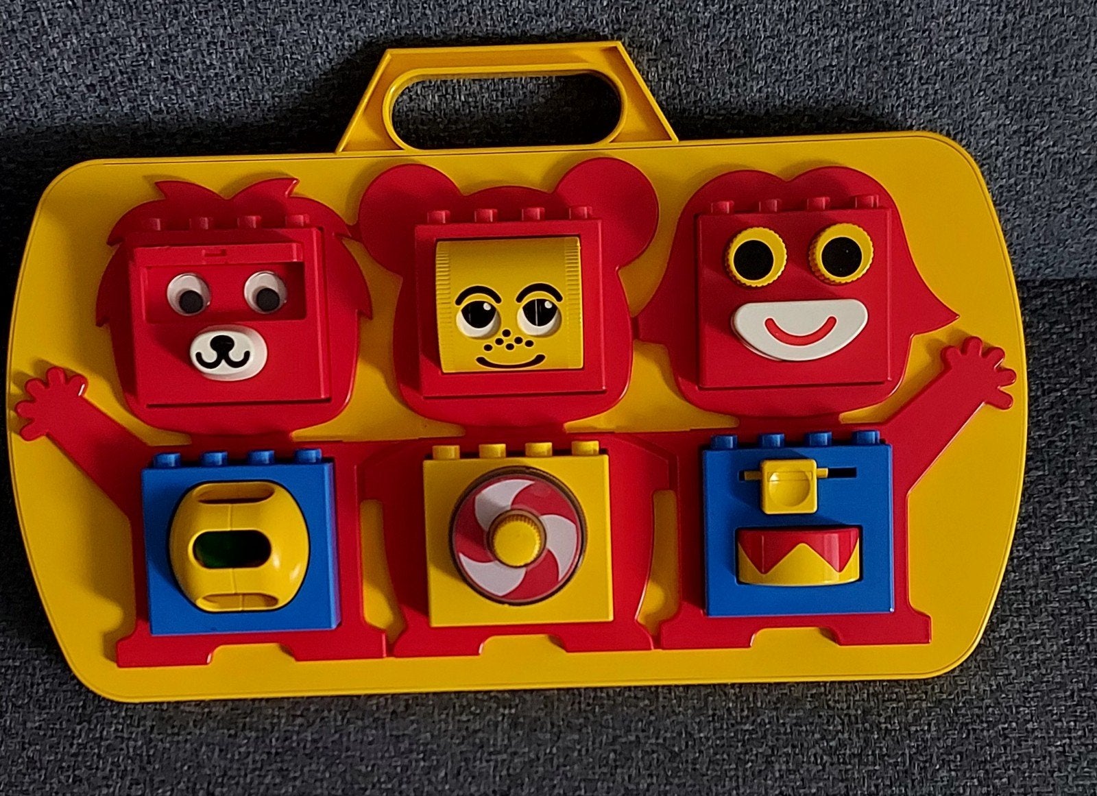 Lego Primo Baby: Vrolijke Gezichten en Geluiden Speelset, Gebruikt, Lego Primo, Ophalen of Verzenden, Complete set