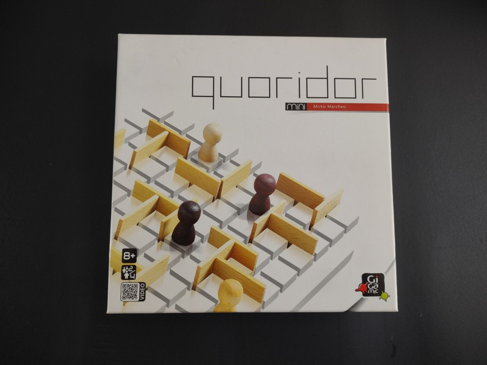 Quoridor Mini - een spel van Gigamic, Een of twee spelers, Ophalen of Verzenden, Zo goed als nieuw, Gigamic