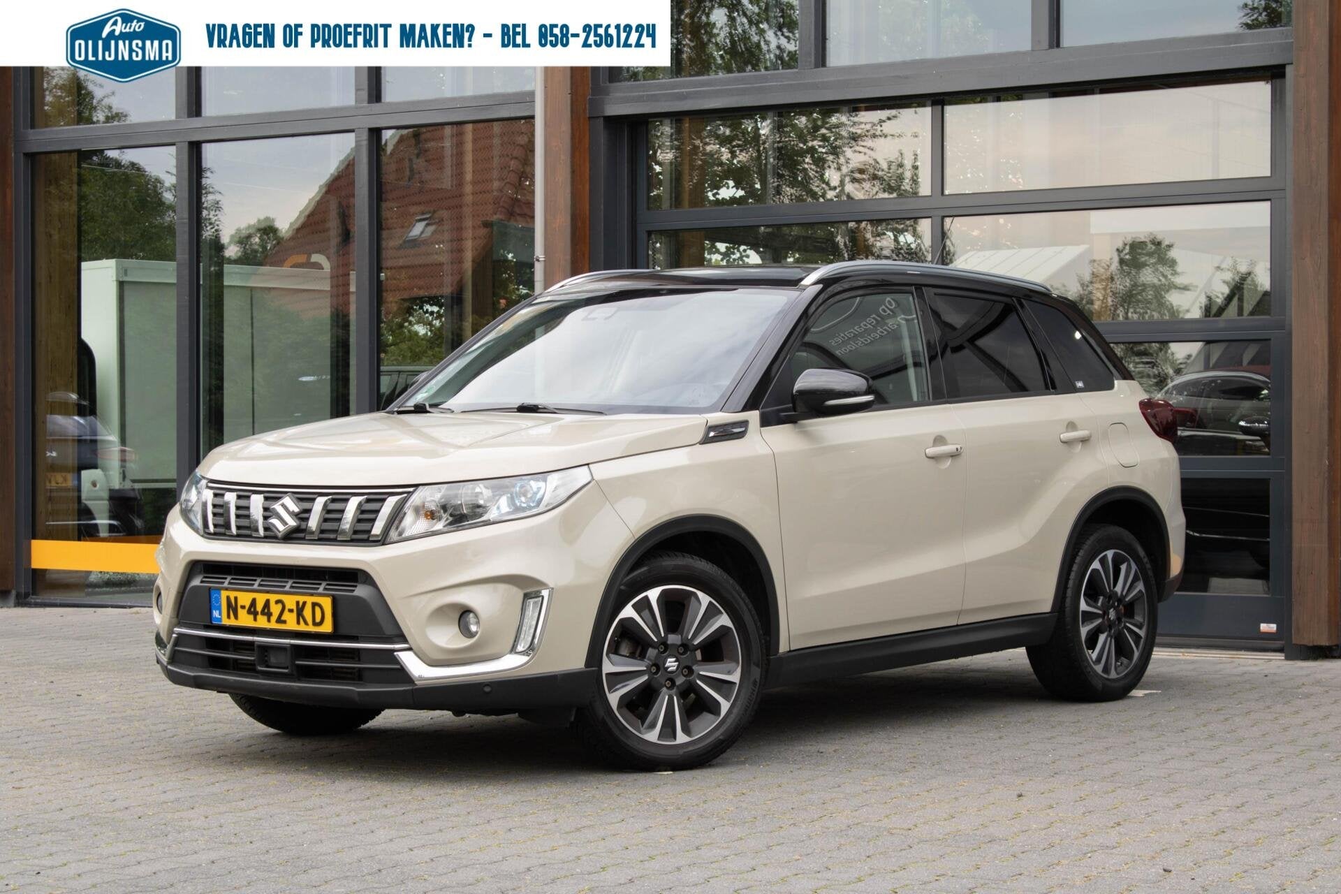 Suzuki Vitara 1.4 Boosterjet Stijl|Adaptive Cruise|Stoelverw, Gebruikt, 4 cilinders, 400 kg, 49 €/maand