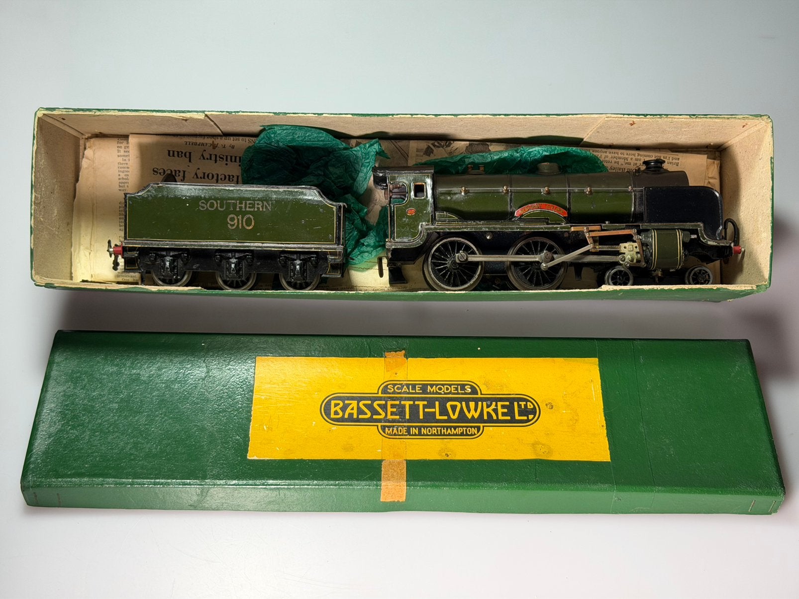 Marklin voor Basset Lowke spoor 0 locomotief, Antiek en Kunst, Ophalen of Verzenden