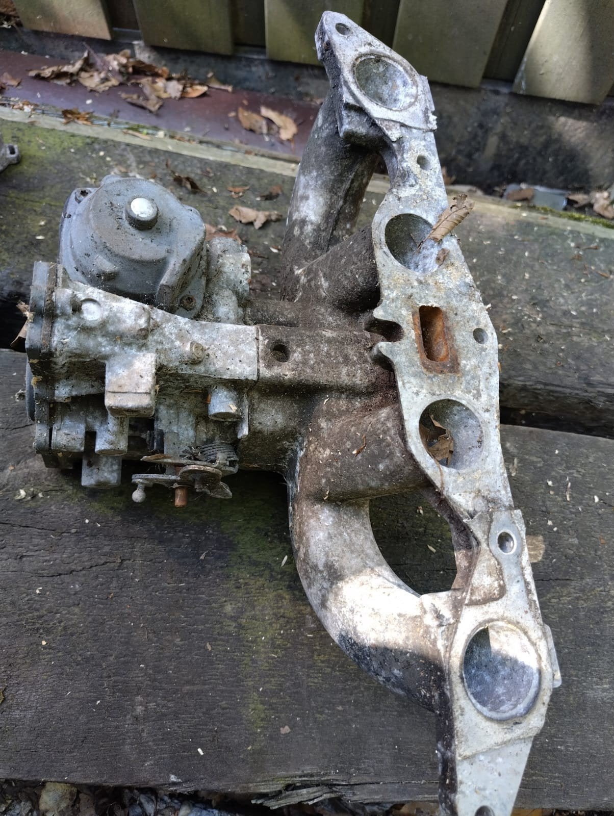 Carburateur+inlaatspruitstuk Ford Sierra,Escort,Taunus,Capri, Ophalen of Verzenden, Gebruikt